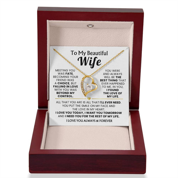 TO MY BEAUTIFUL WIFE - You put the smile on face and the love in my heart