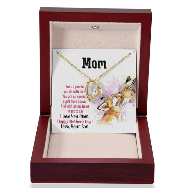 To My Mom - You Are So Special (Only a Few Left) - Forever Love Necklace