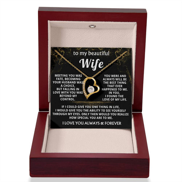 To My Beautiful Wife - I Love You Forever