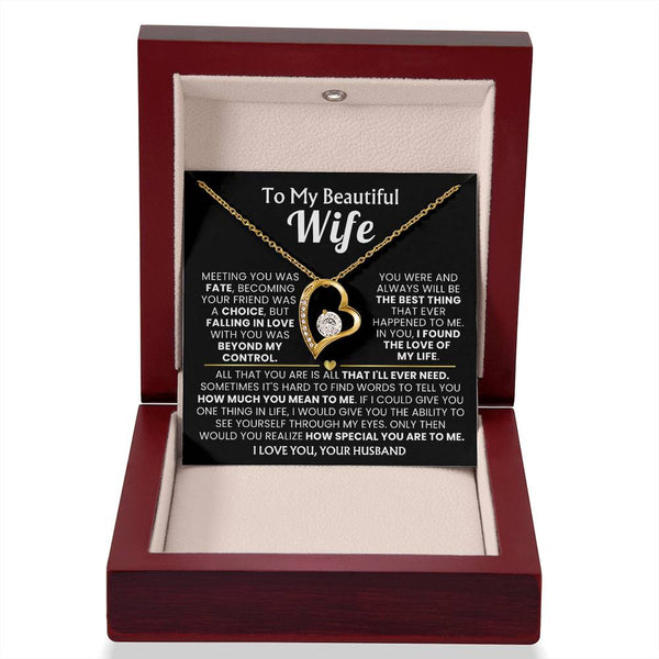 TO MY WIFE - Hard to find words to tell you how much you mean to me ( Forever Love )