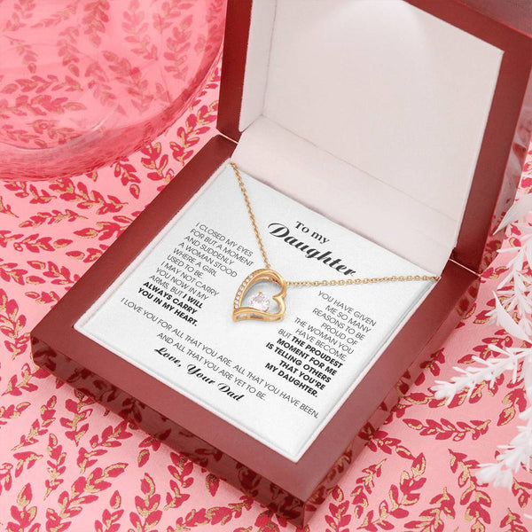 [Almost Sold Out] To My Daughter -  I will ALWAYS carry you in my heart