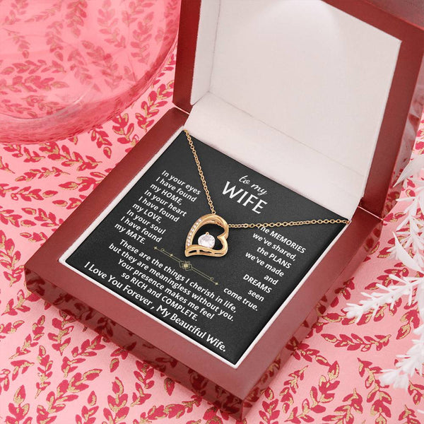 [ Forever Love ] To My Beloved Wife, Your presence makes me feel so rich and complete