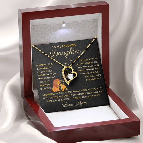 [ Few left only ] To My Precious Daughter From Mom - The Most Beautiful Chapters - Lion Black