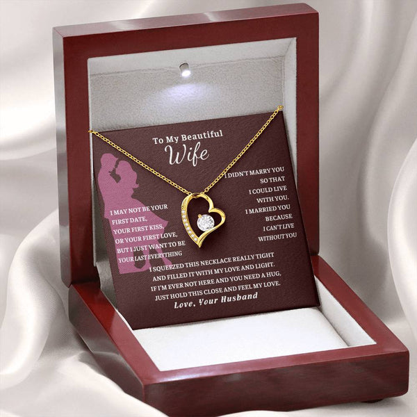 To My Wife , Gift For Soulmate , Gift For Wife, Wife Birthday Gift, Anniversary Gift For Wife, Wife Necklace
