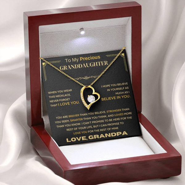(Almost Sold Out) To My Precious Granddaughter, Never Forget That I Love You