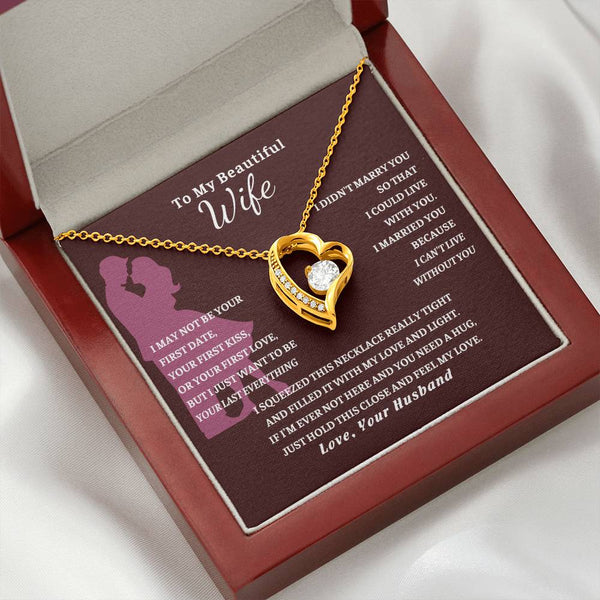To My Wife , Gift For Soulmate , Gift For Wife, Wife Birthday Gift, Anniversary Gift For Wife, Wife Necklace