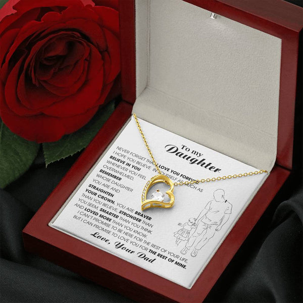 [Only a few left] To My Daughter, Never Forget That I Love You Forever