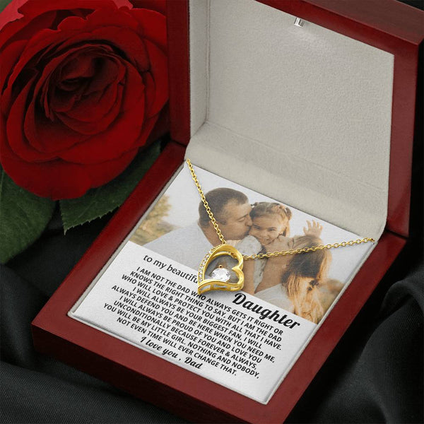 To My Beautiful Daughter,I will always be your biggest fan - my little girl - Personalized