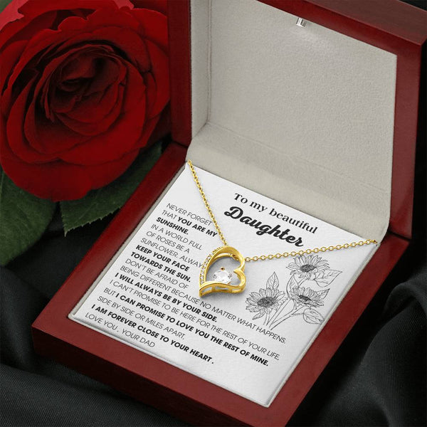 [ Only A Few Left ] To My Daughter, YOU ARE MY SUNSHINE - KEEP YOUR FACE TOWARDS THE SUN