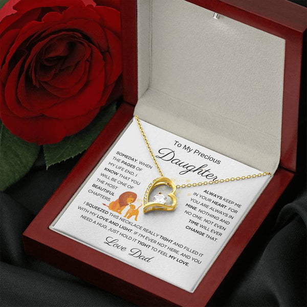 [ Few left only ] To My Precious Daughter From Dad - The Most Beautiful Chapters - Lion White