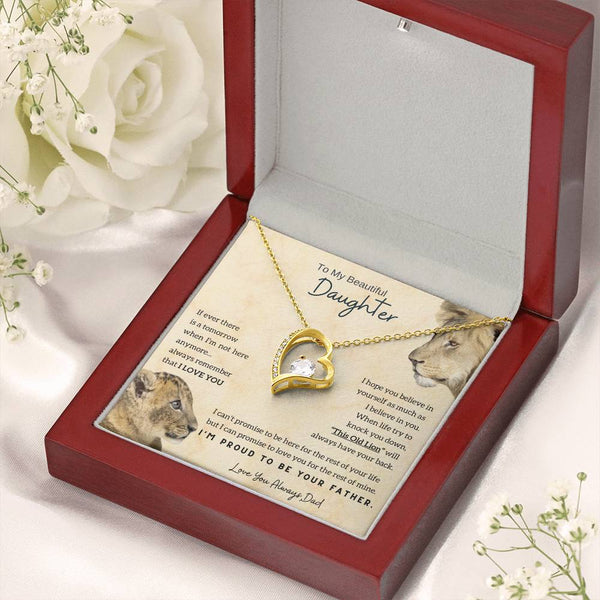 To My Beautiful Daughter - This Old Lion will always have your back [Only a few left]