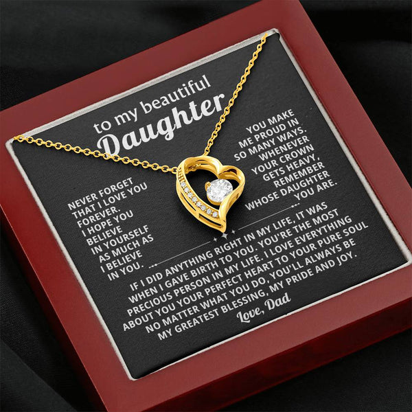 To My beautiful Daughter - My greatest blessing, my pride and joy