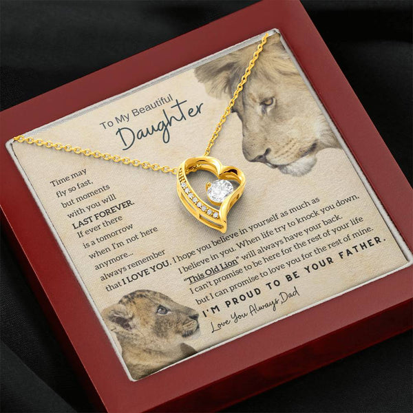 [Only a few left] To My Beautiful Daughter - Moments With You Will Last Forever