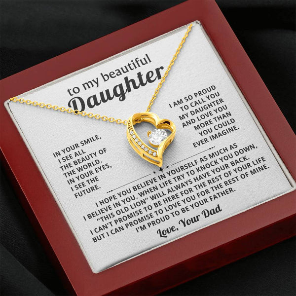 To my beautiful Daughter -  I believe in you, I'm proud to be your Father (Almost Gone)