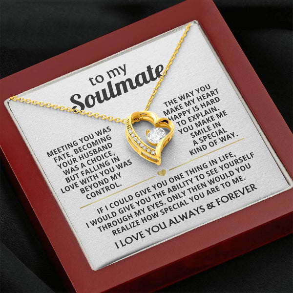 TO MY SOULMATE - You make me smile in a special kind of way