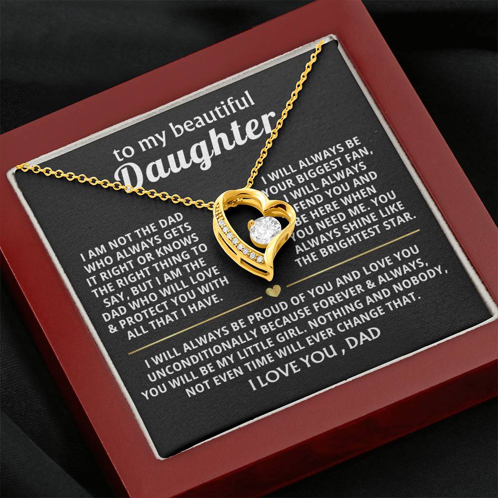 To My Daughter - Love Dad - Biggest Fan