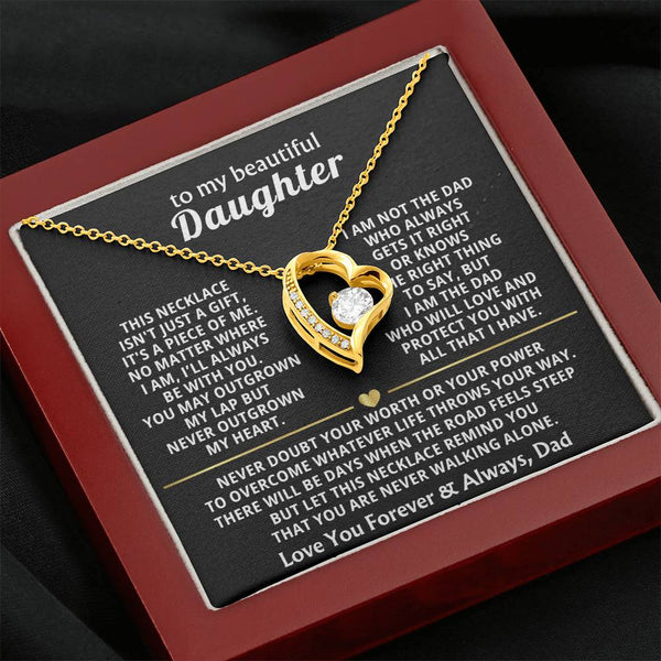 To My Beautiful Daughter - You may outgrown my lap but never outgrown my heart