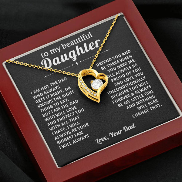 To my beautiful Daughter - I will always be proud of you
