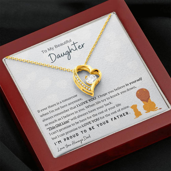 To My Beautiful Daughter - Always remember that I LOVE YOU