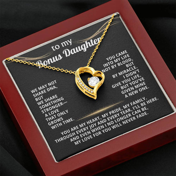 To My Bonus Daughter, We may not share DNA, but we share something stronger
