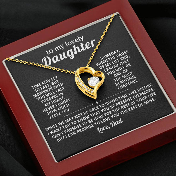 TO MY LOVELY DAUGHTER,  you're present evermore