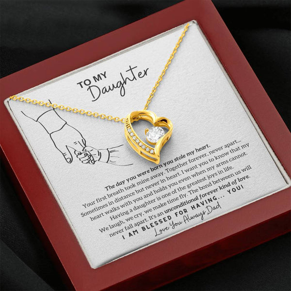 To My Daughter - The day you were born you stole my heart