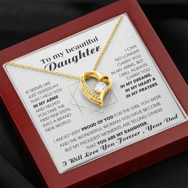 [Few left only] To My Beautiful Daughter, I will always carry you in my DREAMS, in my HEART & in my PRAYERS