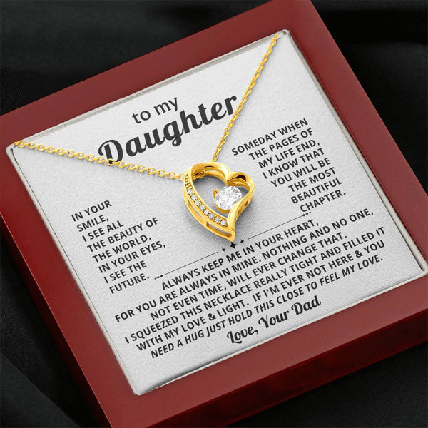 (Almost Gone) To My Daughter, I see all the beauty of the world