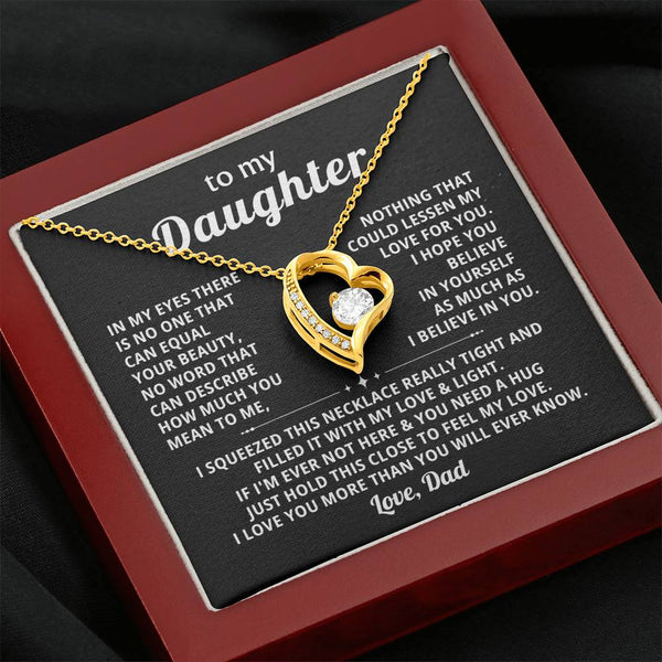 (Only a few left) TO MY DAUGHTER - Nothing that could lessen my love for you