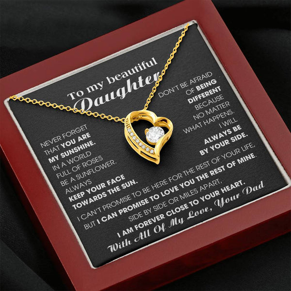 [Almost Sold Out] To My Beautiful Daughter, YOU ARE MY SUNSHINE - KEEP YOUR FACE TOWARDS THE SUN