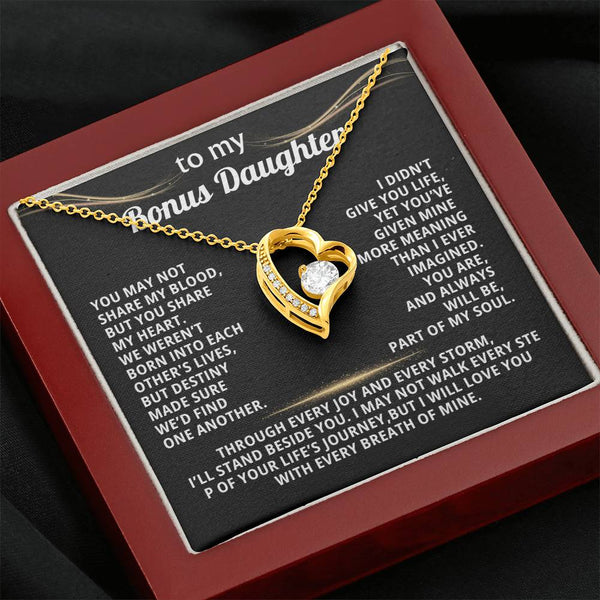 To My Bonus Daughter, Destiny made sure we’d find one another