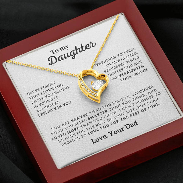 To My Daughter, Never Forget That I Love You