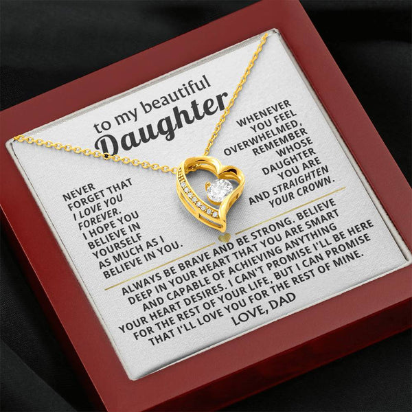 TO MY DEAREST DAUGHTER - You are smart and capable of achieving anything