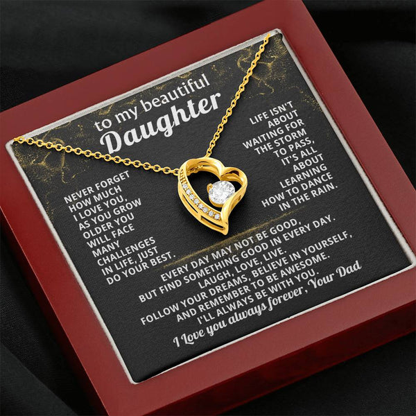 TO MY BEAUTIFUL DAUGHTER, Follow your dreams, believe in yourself, and remember to be awesome