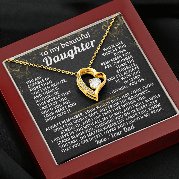 TO MY BEAUTIFUL DAUGHTER, You are capable of more than you even realize