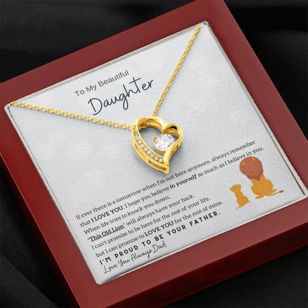 [Only a few left] To My Beautiful Daughter - Always remember that I LOVE YOU