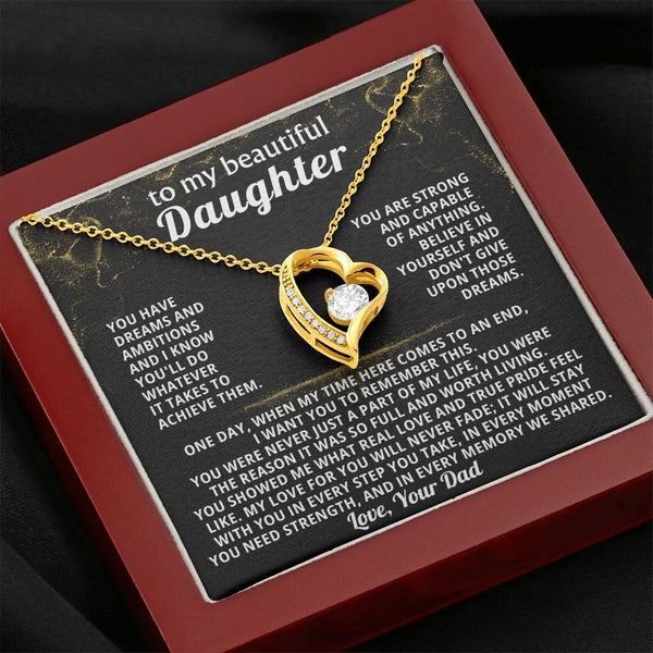 TO MY BEAUTIFUL DAUGHTER, You are strong and capable of anything