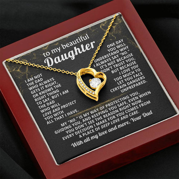 TO MY BEAUTIFUL DAUGHTER, My "No." is my way of protecting you, guiding you, and keeping you safe