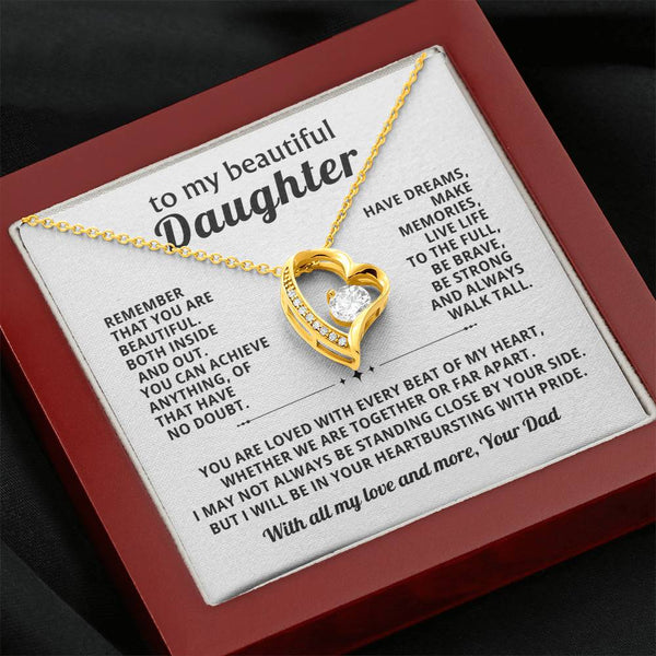 TO MY BEAUTIFUL  DAUGHTER , You are loved with every beat of my heart (Almost Gone)