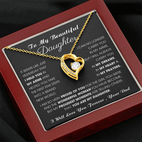 [Almost Sold Out] To My Beautiful Daughter, I will always carry you in my DREAMS, in my HEART & in my PRAYERS