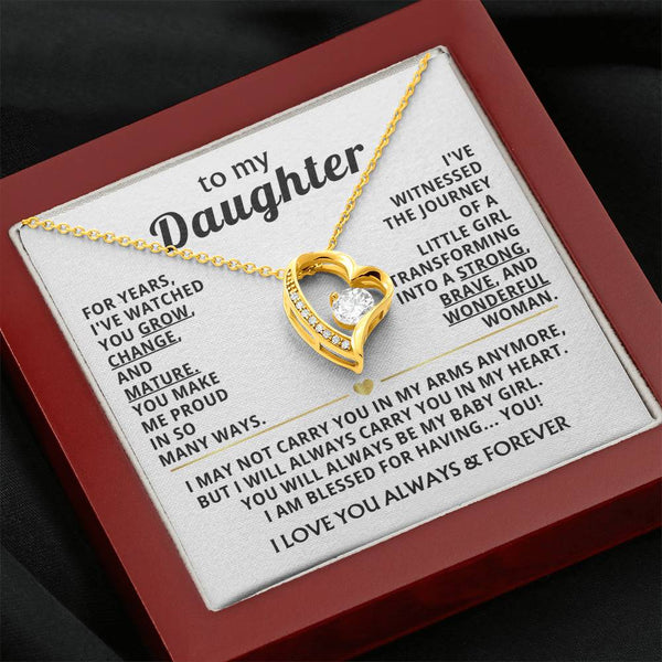 TO MY DAUGHTER - You grow, change, and mature