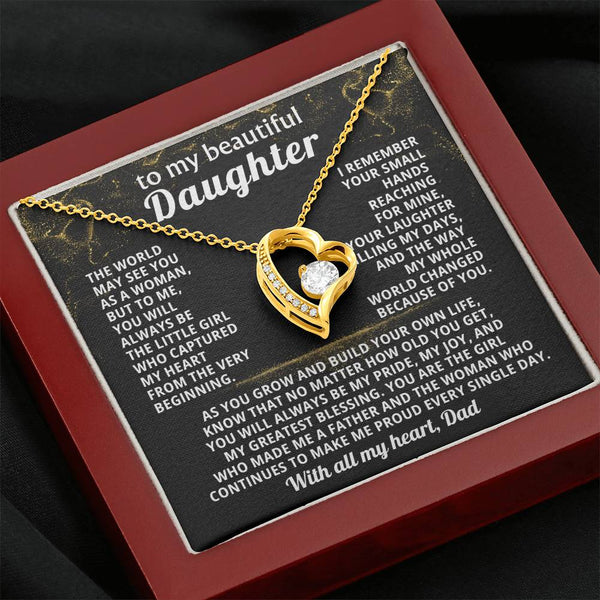 TO MY BEAUTIFUL DAUGHTER,The way my whole world changed because of you