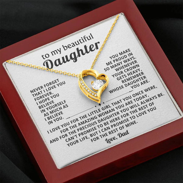 To My beautiful Daughter - THE PRECIOUS DAUGHTER YOU WILL ALWAYS BE (Almost Gone)