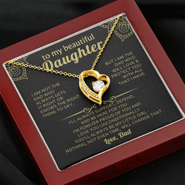 TO MY BEAUTIFUL DAUGHTER - I'm forever proud of you and love you unconditionally