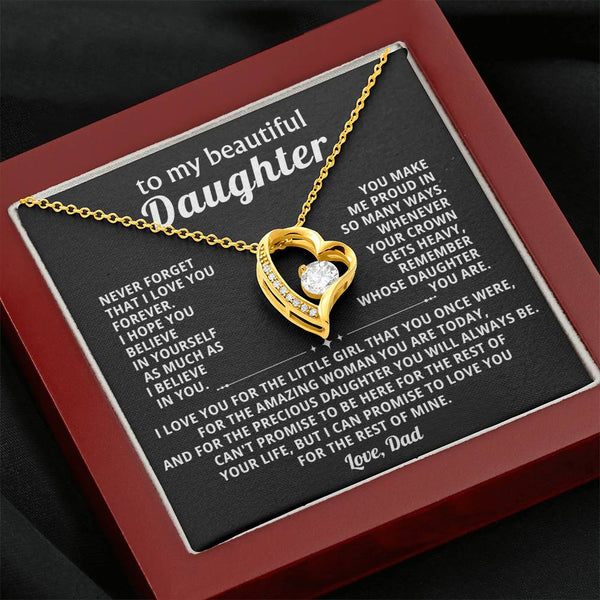 To My beautiful daughter - THE PRECIOUS DAUGHTER YOU WILL ALWAYS BE