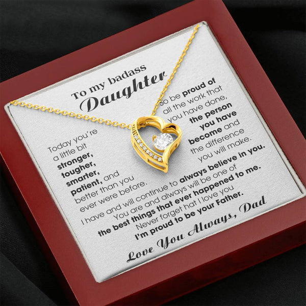 [Almost Sold Out] To My Badass Daughter, I'm proud to be your Father