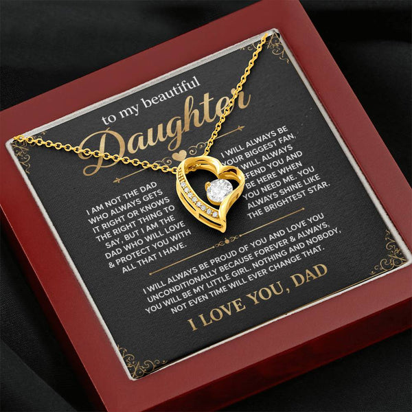 To My Beautiful Daughter,I will always be your biggest fan - my little girl