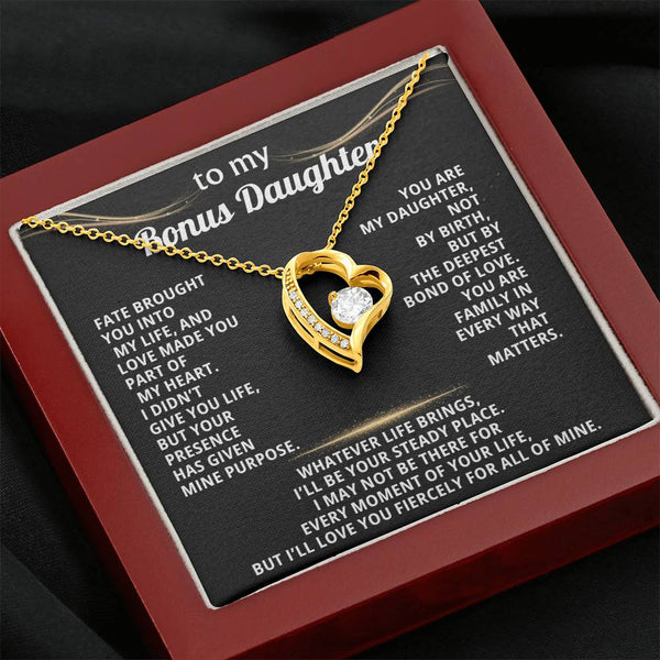 To My Bonus Daughter, You are family in every way that matters
