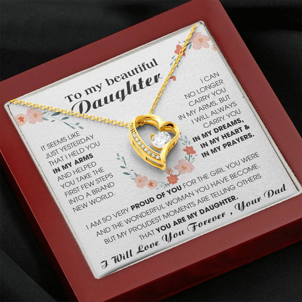 [ Only A Few Left ] To My Beautiful Daughter, I will always carry you in my DREAMS, in my HEART & in my PRAYERS [ Forever Love ]