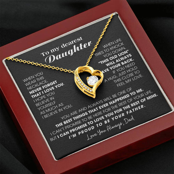 [Almost Sold Out] To My Dearest Daughter , If you need a hug, just hold this close to feel my love